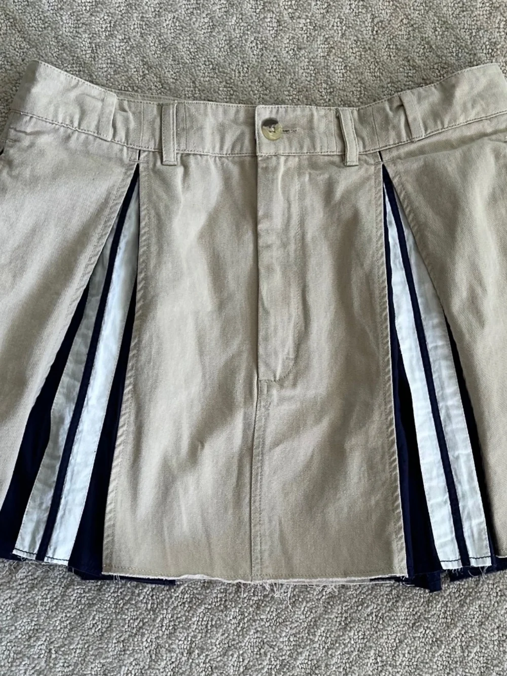 Free People Hannah Sporty Pleated Mini Skirt Med Academia Collegiate Timeless - Picture 4 of 13